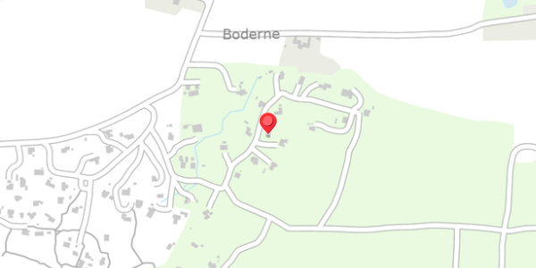 Trafikstøjkort på Boderne 89, . , 3720 Aakirkeby