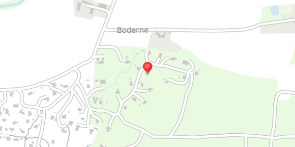 Trafikstøjkort på Boderne 91, . , 3720 Aakirkeby