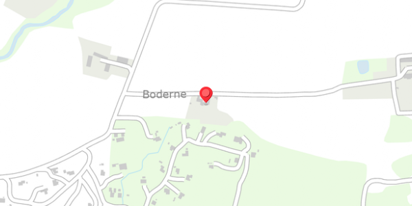 Trafikstøjkort på Boderne 101, 3720 Aakirkeby