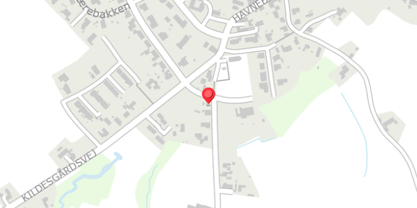 Trafikstøjkort på Bohnebakken 2, 3770 Allinge