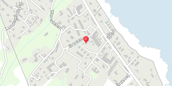 Trafikstøjkort på Brunekulvej 2B, 3770 Allinge