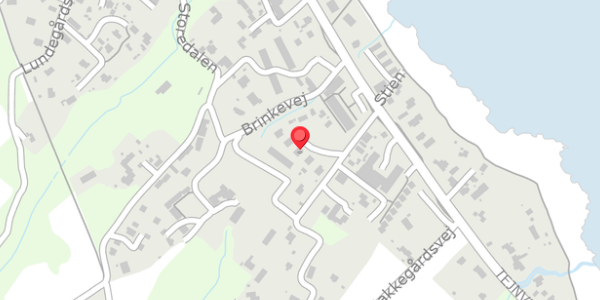 Trafikstøjkort på Brunekulvej 2E, 3770 Allinge