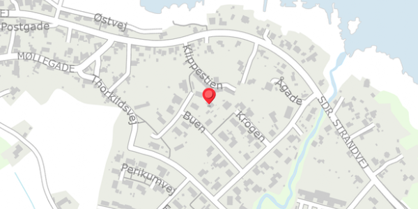 Trafikstøjkort på Buen 10, 3770 Allinge