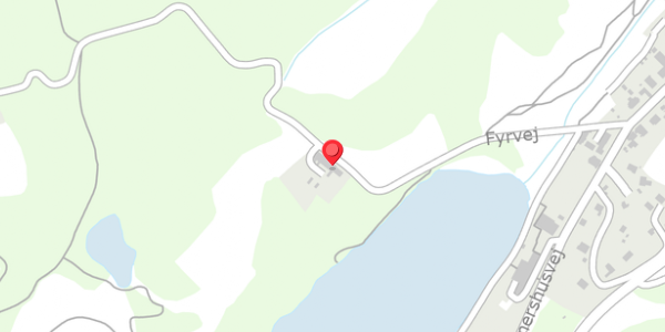 Trafikstøjkort på Fyrvej 3, 3770 Allinge
