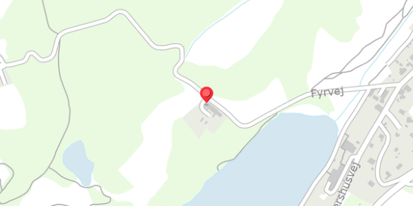 Trafikstøjkort på Fyrvej 9, 3770 Allinge