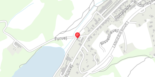 Trafikstøjkort på Hammersøvej 1, 3770 Allinge