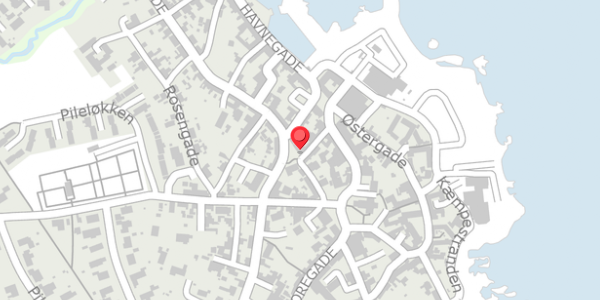 Trafikstøjkort på Lindeplads 1, 2. th, 3770 Allinge