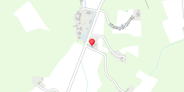Trafikstøjkort på Maegårdsvej 9, . , 3770 Allinge
