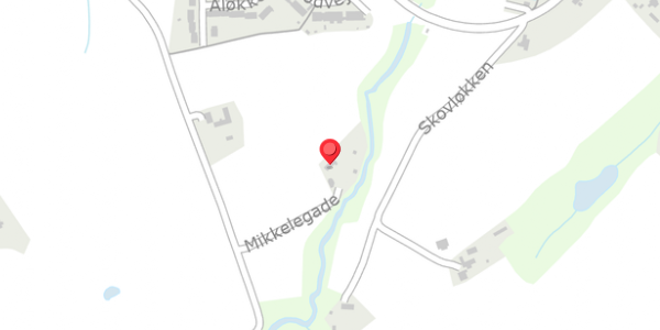 Trafikstøjkort på Mikkelegade 27, 3770 Allinge