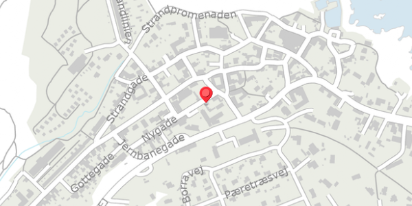 Trafikstøjkort på Nygade 3, 3770 Allinge
