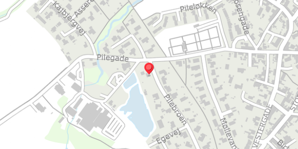 Trafikstøjkort på Pilebroen 21, 3770 Allinge