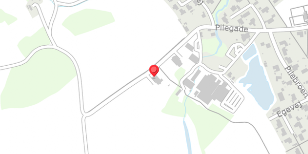 Trafikstøjkort på Pilegade 37B, 3770 Allinge