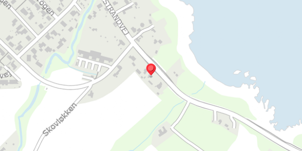 Trafikstøjkort på Sdr. Strandvej 94, 3770 Allinge