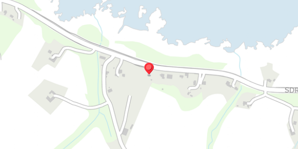 Trafikstøjkort på Sdr. Strandvej 110, 3770 Allinge