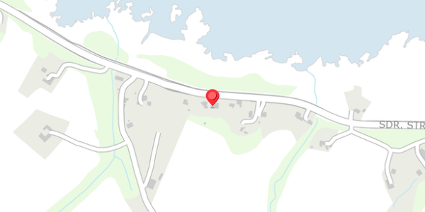 Trafikstøjkort på Sdr. Strandvej 114, 3770 Allinge
