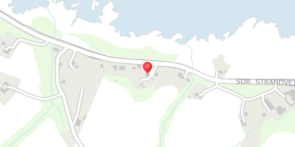 Trafikstøjkort på Sdr. Strandvej 118, 3770 Allinge