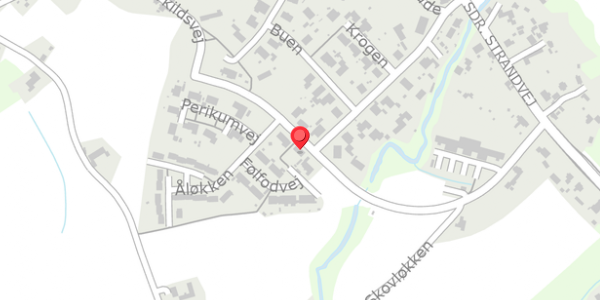Trafikstøjkort på Skovløkken 21, . , 3770 Allinge