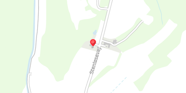 Trafikstøjkort på Stenløsevej 18, 3770 Allinge
