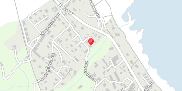 Trafikstøjkort på Storedalen 19B, 3770 Allinge