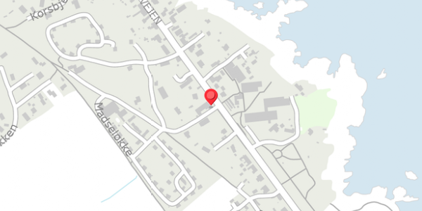 Trafikstøjkort på Strandvejen 45, st. e, 3770 Allinge