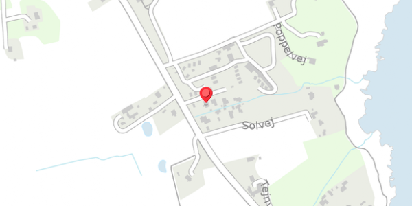 Trafikstøjkort på Tejnvej 27A, . , 3770 Allinge