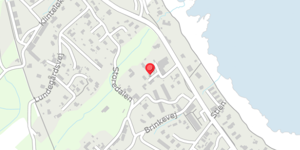 Trafikstøjkort på Tejnvej 56, 3770 Allinge