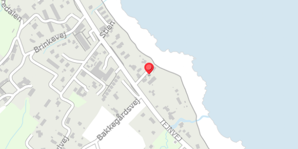 Trafikstøjkort på Tejnvej 61, 3770 Allinge