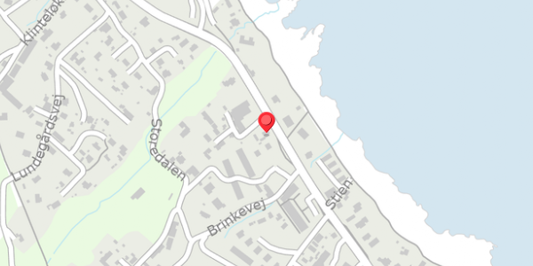 Trafikstøjkort på Tejnvej 66, 3770 Allinge