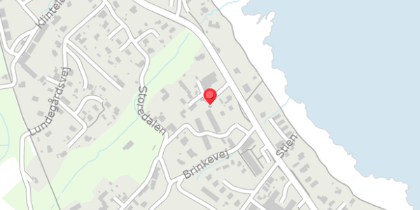 Trafikstøjkort på Tejnvej 68, 3770 Allinge
