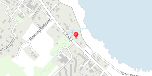Trafikstøjkort på Tejnvej 79, 3770 Allinge