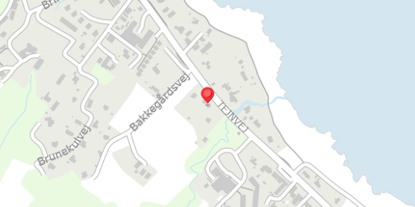 Trafikstøjkort på Tejnvej 94, 3770 Allinge