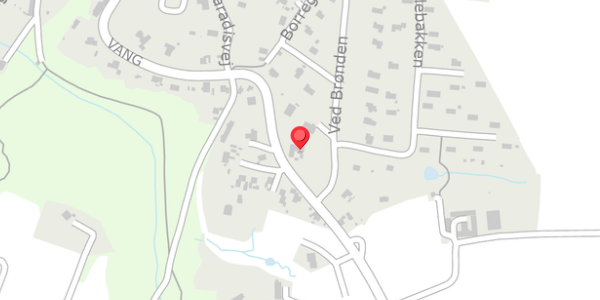Trafikstøjkort på Vang 28, . , 3790 Hasle