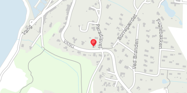 Trafikstøjkort på Vang 34, . , 3790 Hasle