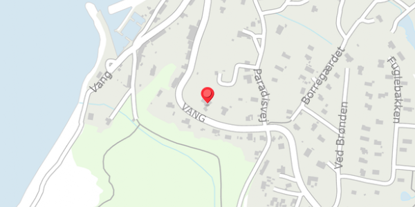 Trafikstøjkort på Vang 38, . , 3790 Hasle
