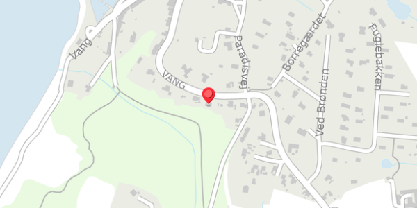 Trafikstøjkort på Vang 57, . , 3790 Hasle