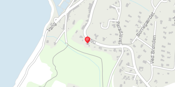 Trafikstøjkort på Vang 61, . , 3790 Hasle