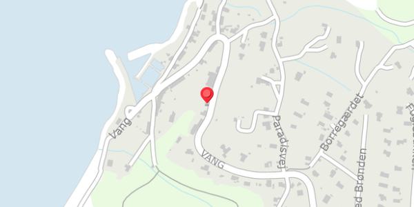 Trafikstøjkort på Vang 77, . , 3790 Hasle