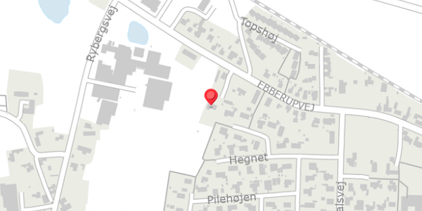 Trafikstøjkort på Ebberupvej 14A, . , 5631 Ebberup