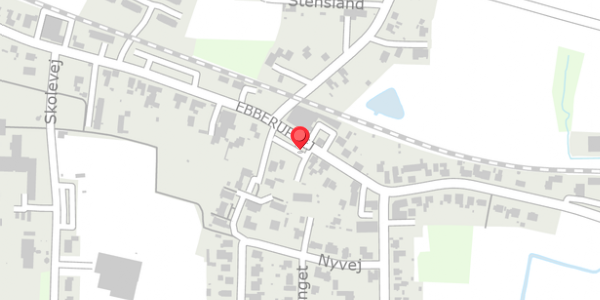 Trafikstøjkort på Ebberupvej 82, 5631 Ebberup