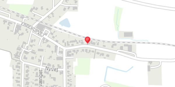 Trafikstøjkort på Ebberupvej 95, . , 5631 Ebberup