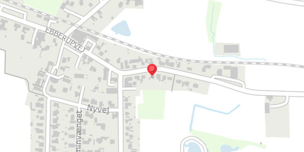 Trafikstøjkort på Ebberupvej 98, 5631 Ebberup