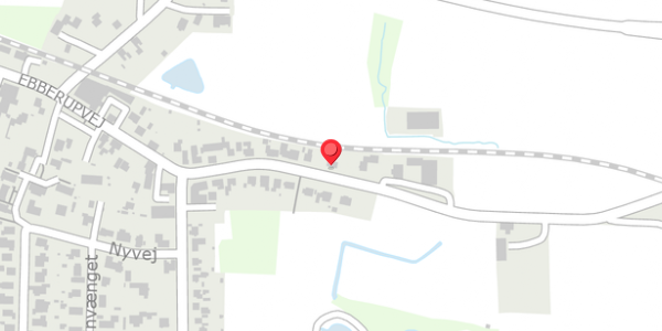 Trafikstøjkort på Ebberupvej 101, 5631 Ebberup
