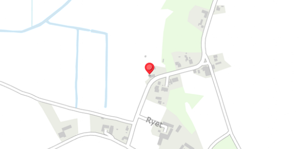 Trafikstøjkort på Ryet 28, 5631 Ebberup