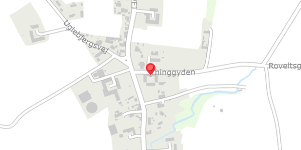 Trafikstøjkort på Thinggyden 2, 5631 Ebberup