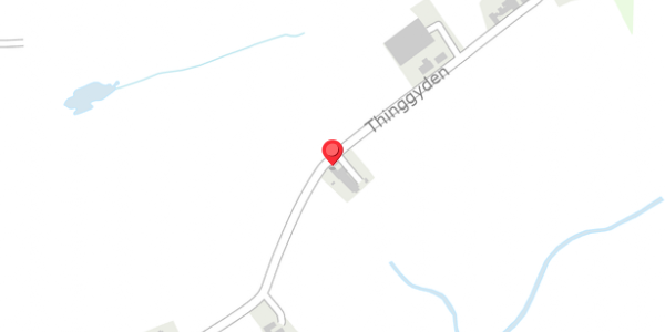 Trafikstøjkort på Thinggyden 20, 5631 Ebberup