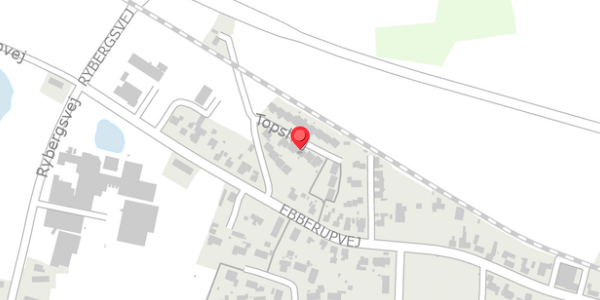 Trafikstøjkort på Topshøj 8A, . , 5631 Ebberup