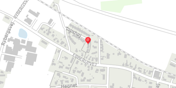 Trafikstøjkort på Topshøj 20, . , 5631 Ebberup