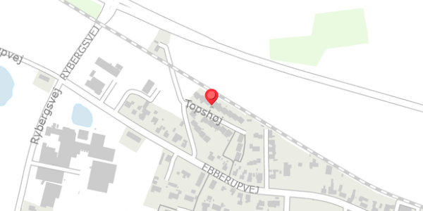 Trafikstøjkort på Topshøj 34, . , 5631 Ebberup