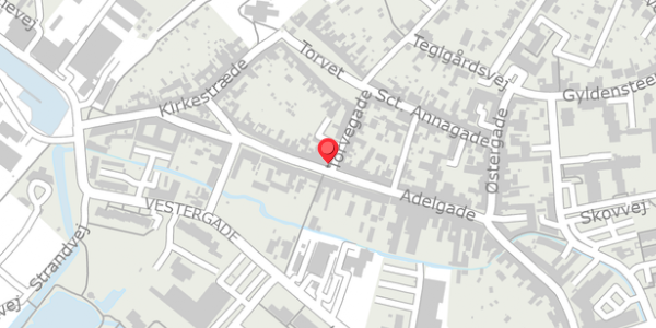 Trafikstøjkort på Adelgade 49, 5400 Bogense