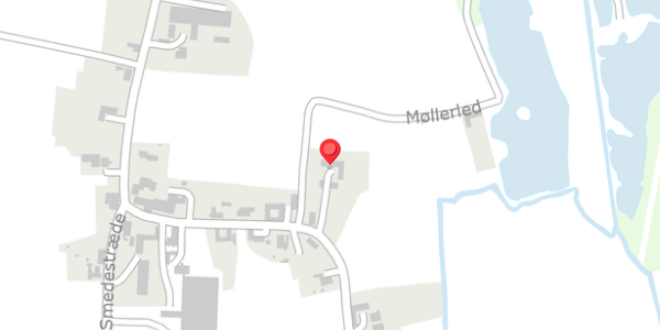 Trafikstøjkort på Møllerled 49, . , 5400 Bogense